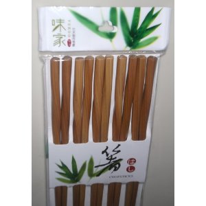 日本竹筷5双礼品装 $1.25